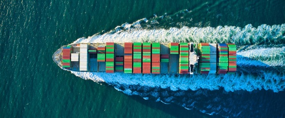 Sweden Container Ship Banner